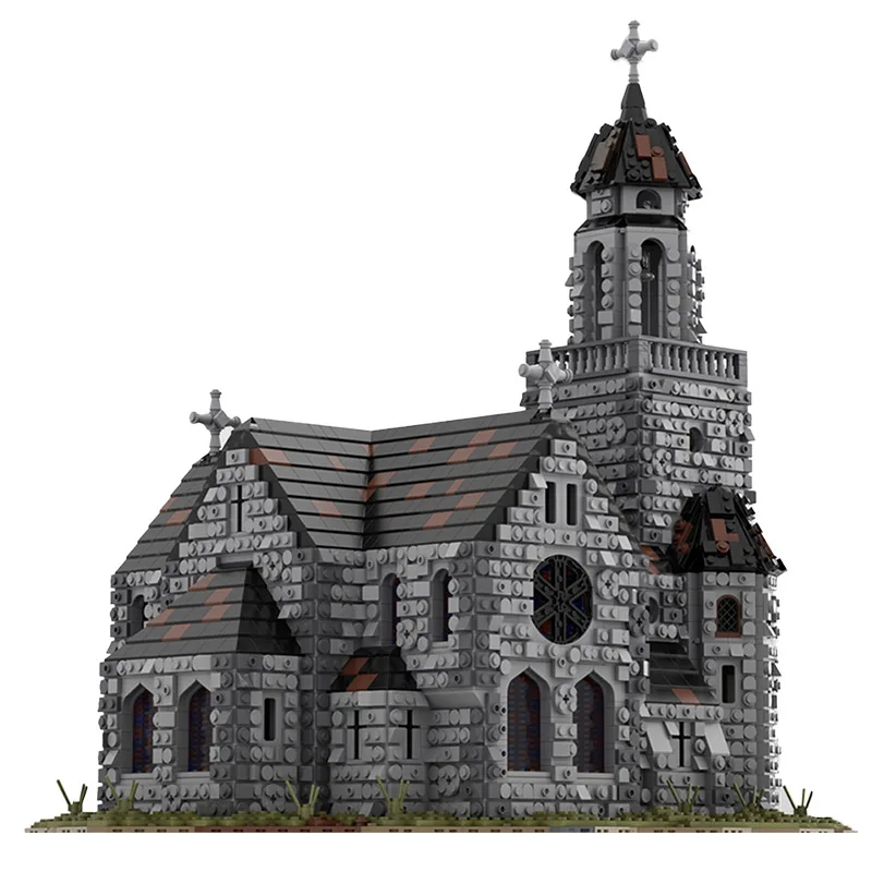 MOC Famous Church Medieval Cathedral Building Blocks Retro Dark Castle Architecture Tower Bricks Toys For Children Birthday Gift
MOC Famous Church Medieval Cathedral Building Blocks Retro Dark Castle Architecture Tower Bricks Toys For Children Birthday Gift
