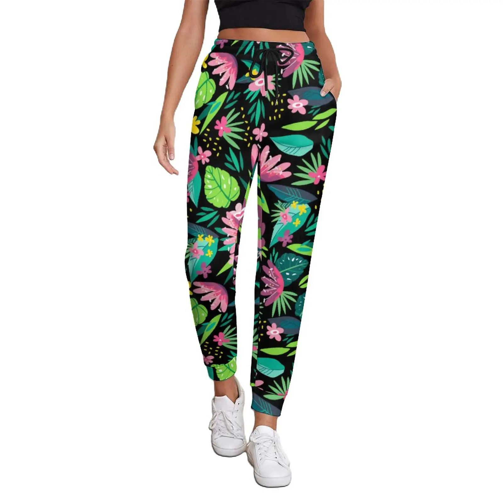 Colorful Tropical Jogger Pants Spring Flowers Leaves Print Kawaii Sweatpants Female Y2K Printed Trousers Big Size 3XL
Colorful Tropical Jogger Pants Spring Flowers Leaves Print Kawaii Sweatpants Female Y2K Printed Trousers Big Size 3XL