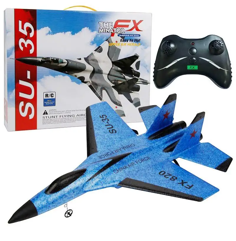 1 пена Fx620 пульт дистанционного управления планер с фиксированным крылом Su Su35 истребитель Jet электрическая модель игрушечного самолета бесп... 
1 пена Fx620 пульт дистанционного управления планер с фиксированным крылом Su Su35 истребитель Jet электрическая модель игрушечного самолета бесп...