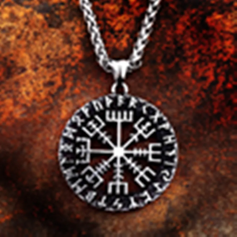 Hot Sale Fashion New Viking Symbol Necklace Nordic Amulet Pendant for Women Men Party Jewelry Gift
Hot Sale Fashion New Viking Symbol Necklace Nordic Amulet Pendant for Women Men Party Jewelry Gift