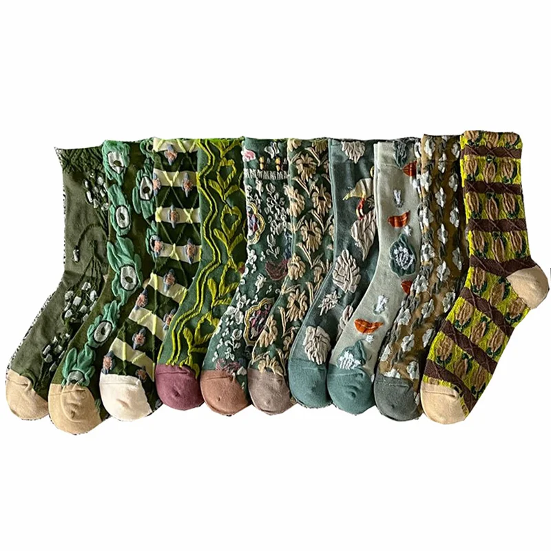 2 Pair Green Style Print Cotton Socks Women Cute Winter Long Cycling Socks Harajuku Streetwear Girl Skateboard Leg Warmers Cover
2 Pair Green Style Print Cotton Socks Women Cute Winter Long Cycling Socks Harajuku Streetwear Girl Skateboard Leg Warmers Cover