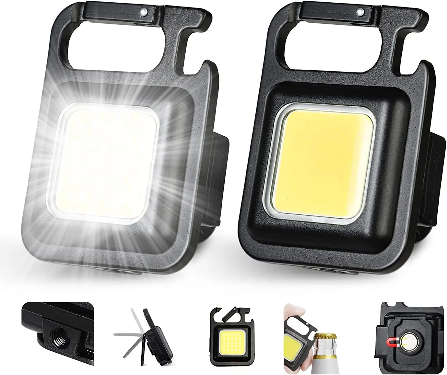 10PCS Mini LED 1800LM Flashlight Keychain Multifunctional Portable COB Camping Lamps USB Charging Work Lights Fishing Lanterna
10PCS Mini LED 1800LM Flashlight Keychain Multifunctional Portable COB Camping Lamps USB Charging Work Lights Fishing Lanterna