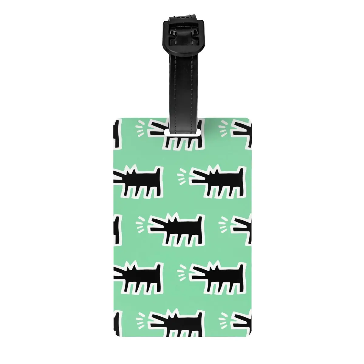 Abstract Graffiti Haring Scream Luggage Tag Keith Geometric Travel Bag Suitcase Privacy Cover ID Label
Abstract Graffiti Haring Scream Luggage Tag Keith Geometric Travel Bag Suitcase Privacy Cover ID Label
