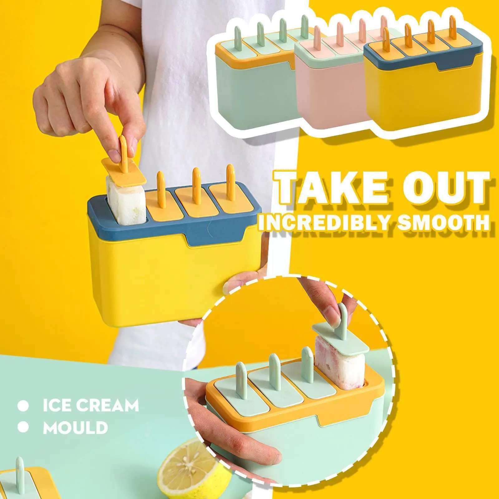 Новая форма для мороженого «сделай сам», удобный десерт из фруктового льда, домашняя модель, милая форма для ледяных фруктов D0e7
Новая форма для мороженого «сделай сам», удобный десерт из фруктового льда, домашняя модель, милая форма для ледяных фруктов D0e7