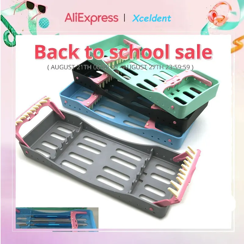 New Dental Sterilization Box with 5 Holders Tips handles Instrument Autoclavable
New Dental Sterilization Box with 5 Holders Tips handles Instrument Autoclavable