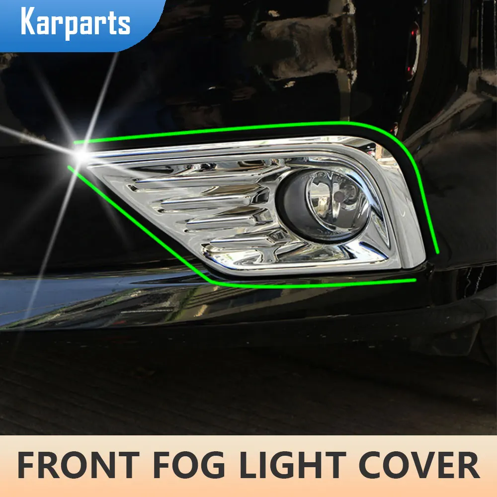 2Pcs ABS Chrome Car Front Fog Light Lamp Cover Trim Decoration Sticker for Nissan Teana Altima 2016 2017 Protector Accessories
2Pcs ABS Chrome Car Front Fog Light Lamp Cover Trim Decoration Sticker for Nissan Teana Altima 2016 2017 Protector Accessories