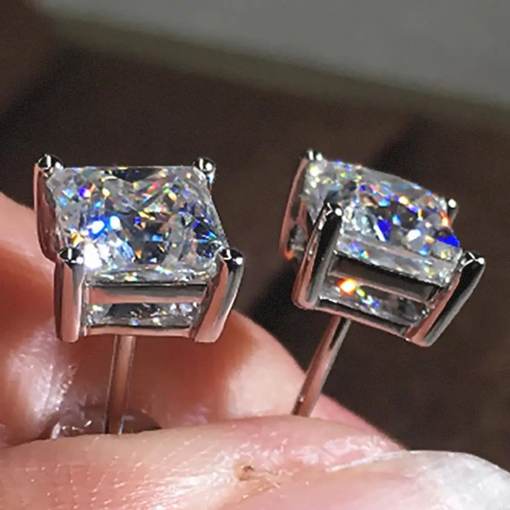 Special Offer 18K White Gold 6 Carat Stud Earrings Women Present Wedding Anniversary 3 Party Diamond Engagement Princess Ct
Special Offer 18K White Gold 6 Carat Stud Earrings Women Present Wedding Anniversary 3 Party Diamond Engagement Princess Ct