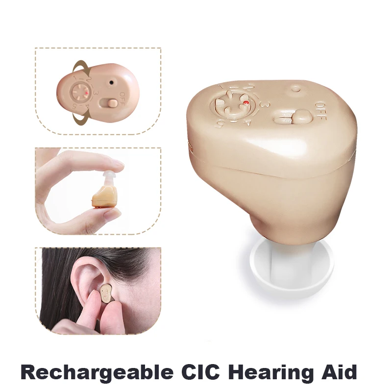 Hearing Aid Rechargeable Hearing aids ITE Ear Device for The Elderly Deafness Sound Amplifier aparatos auditivos Dropshipping
Hearing Aid Rechargeable Hearing aids ITE Ear Device for The Elderly Deafness Sound Amplifier aparatos auditivos Dropshipping