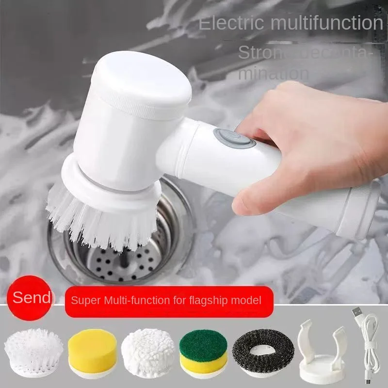 Hand Held All Electric Cleaning Brush For Household Wireless Kitchen Bathroom Bathroom Strong Cleaning Ceramic Tile Brush Pot
Hand Held All Electric Cleaning Brush For Household Wireless Kitchen Bathroom Bathroom Strong Cleaning Ceramic Tile Brush Pot