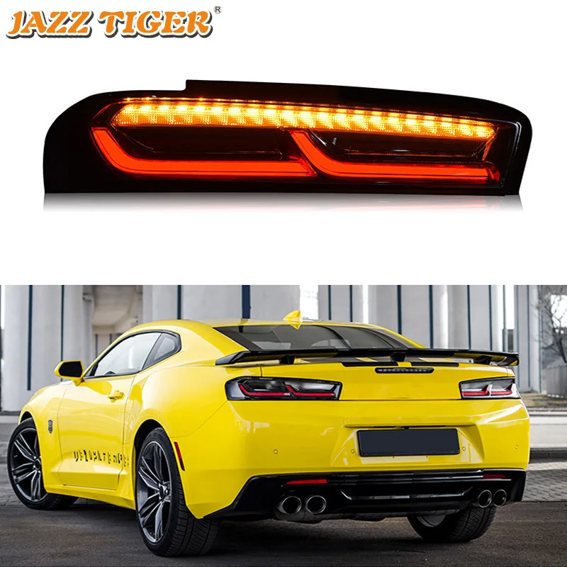 

Car LED Taillight For Chevrolet Camaro 2016 2017 2018 12V Rear Running Lamp Brake Reverse Turn Signal Taillamp