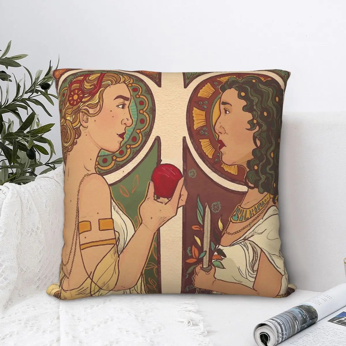 Art Nouveau Throw Pillow Case Killing Eve Pillow Cushion Home Sofa Chair Print Decorative Hug Pillowcase
Art Nouveau Throw Pillow Case Killing Eve Pillow Cushion Home Sofa Chair Print Decorative Hug Pillowcase