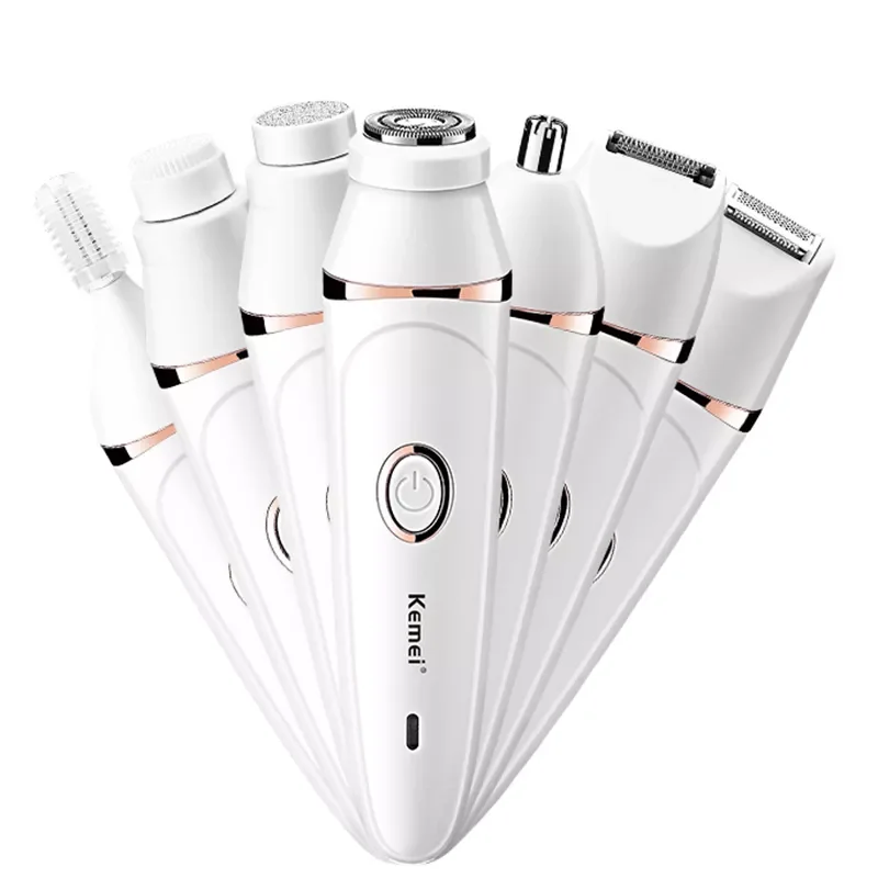 7in1 electric epilator women shaver eyebrow trimmer leg female facial hair remover bikini trimmer rechargeable lady shaver nose
7in1 electric epilator women shaver eyebrow trimmer leg female facial hair remover bikini trimmer rechargeable lady shaver nose