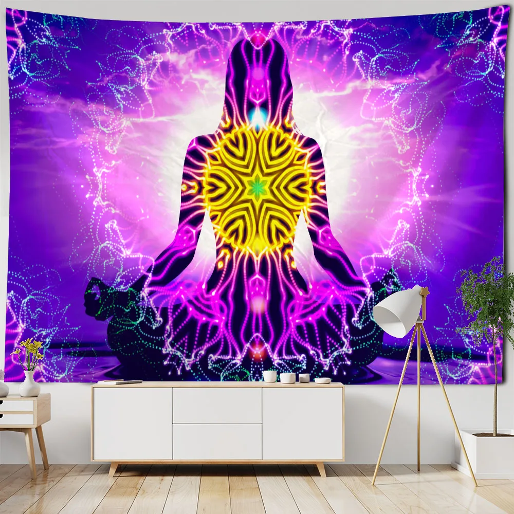 Meditation chakra tapestry, room wall decoration, mandala tapestry, witchcraft, bohemian hippies, home decoration, yoga mats
Meditation chakra tapestry, room wall decoration, mandala tapestry, witchcraft, bohemian hippies, home decoration, yoga mats