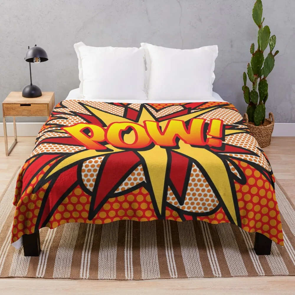 POW Comic Book Pop Art Trendy Fun Throw Blanket Designer Blanket Luxury St Blanket Flannels Blanket
POW Comic Book Pop Art Trendy Fun Throw Blanket Designer Blanket Luxury St Blanket Flannels Blanket