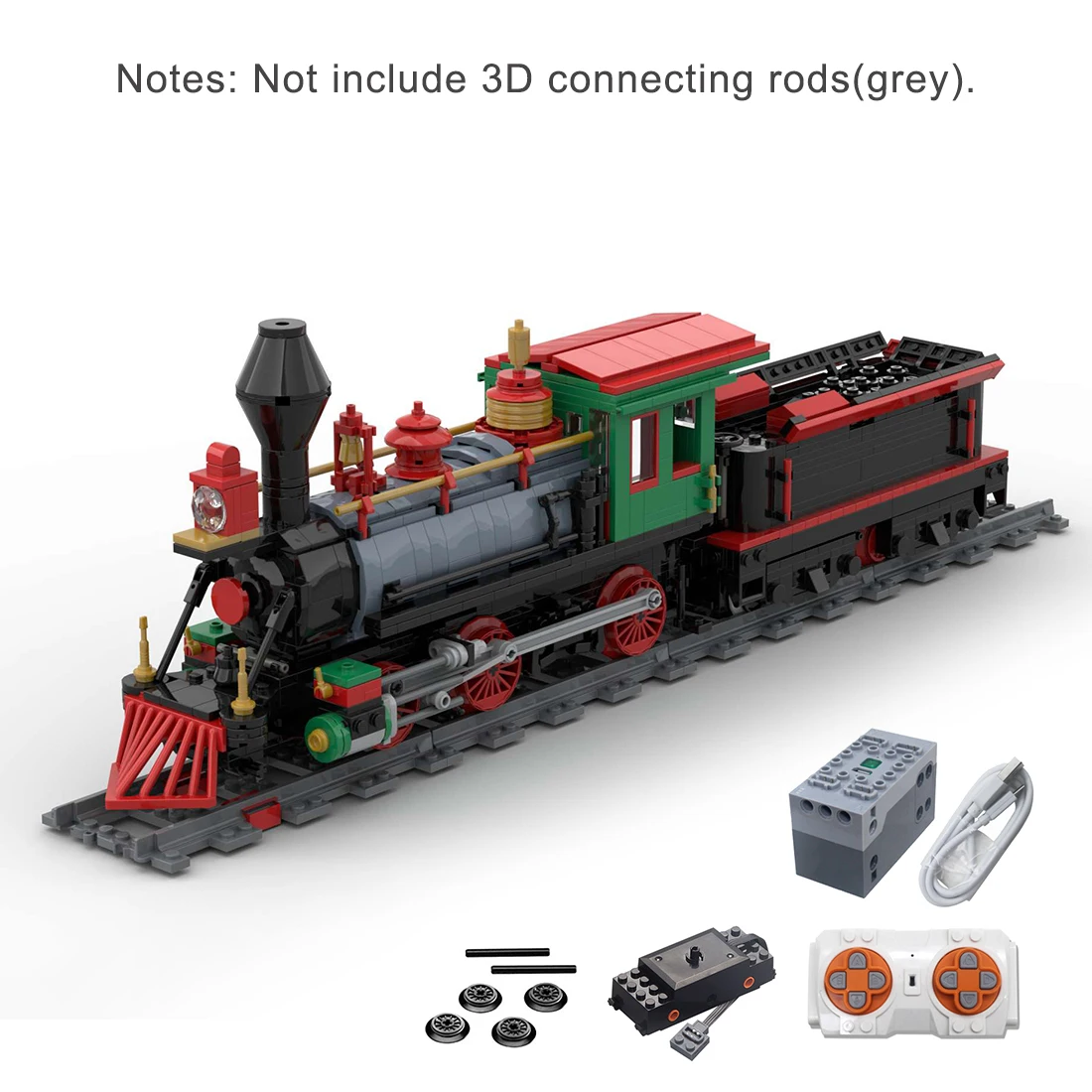 MOC-48524 Набор строительных блоков зимней рождественской модели поезда (динамическая версия/1188 шт.)
MOC-48524 Набор строительных блоков зимней рождественской модели поезда (динамическая версия/1188 шт.)