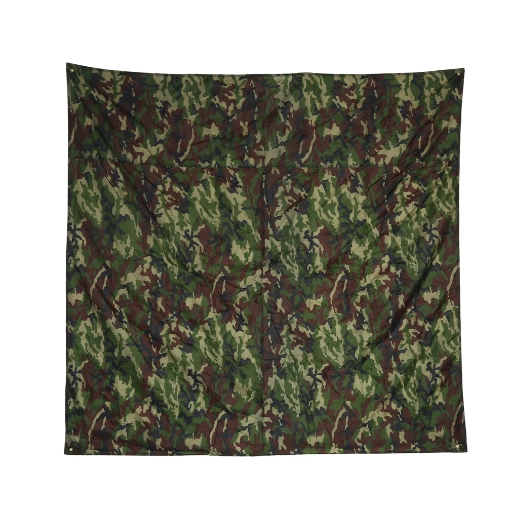 Camouflage Outdoor Portable Lightweight Rainproof Mat RainTent Tarp Shelter (2*1.43m) Tent Tarp
Camouflage Outdoor Portable Lightweight Rainproof Mat RainTent Tarp Shelter (2*1.43m) Tent Tarp