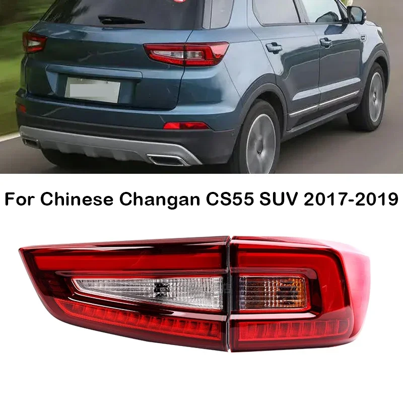 Для китайского SUV Changan CS55 2017-2019 левый и правый задний фонарь автомобиля задние