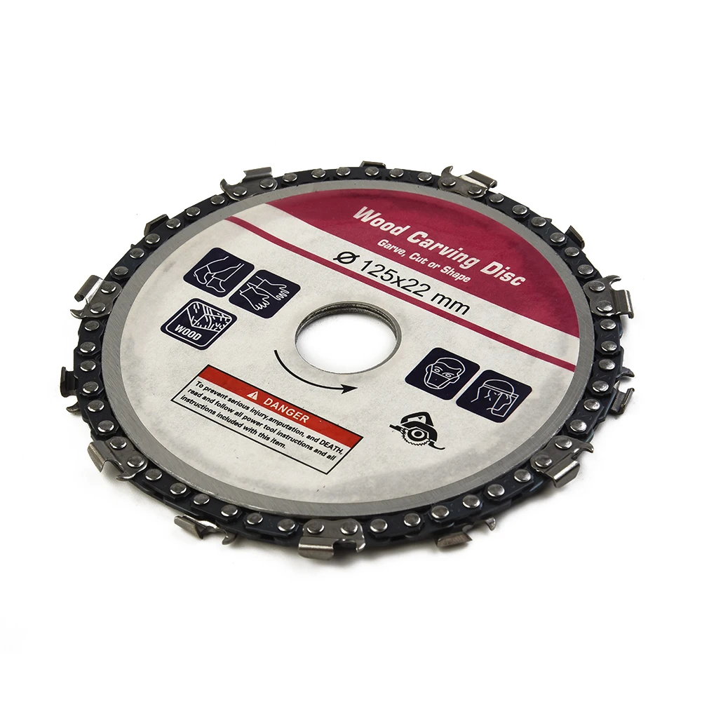 5 Inch 14T Grinder Chainsaw Disc 14-Teeth Steel Chainsaw Blade Wood Carving Abrasive Cut Chain Angle Grinder Wood Carving Disc
5 Inch 14T Grinder Chainsaw Disc 14-Teeth Steel Chainsaw Blade Wood Carving Abrasive Cut Chain Angle Grinder Wood Carving Disc