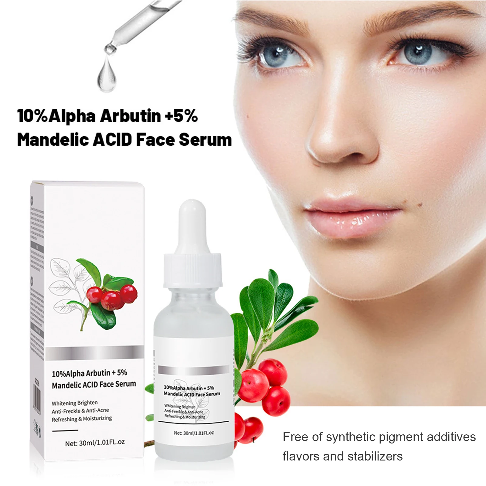30ml Arbutin Whitening Face Cream Serum Freckle Cream Remove Dark Spots Melanin Brighten Anti-Aging Whiten Skin Care Cosmetics
30ml Arbutin Whitening Face Cream Serum Freckle Cream Remove Dark Spots Melanin Brighten Anti-Aging Whiten Skin Care Cosmetics
