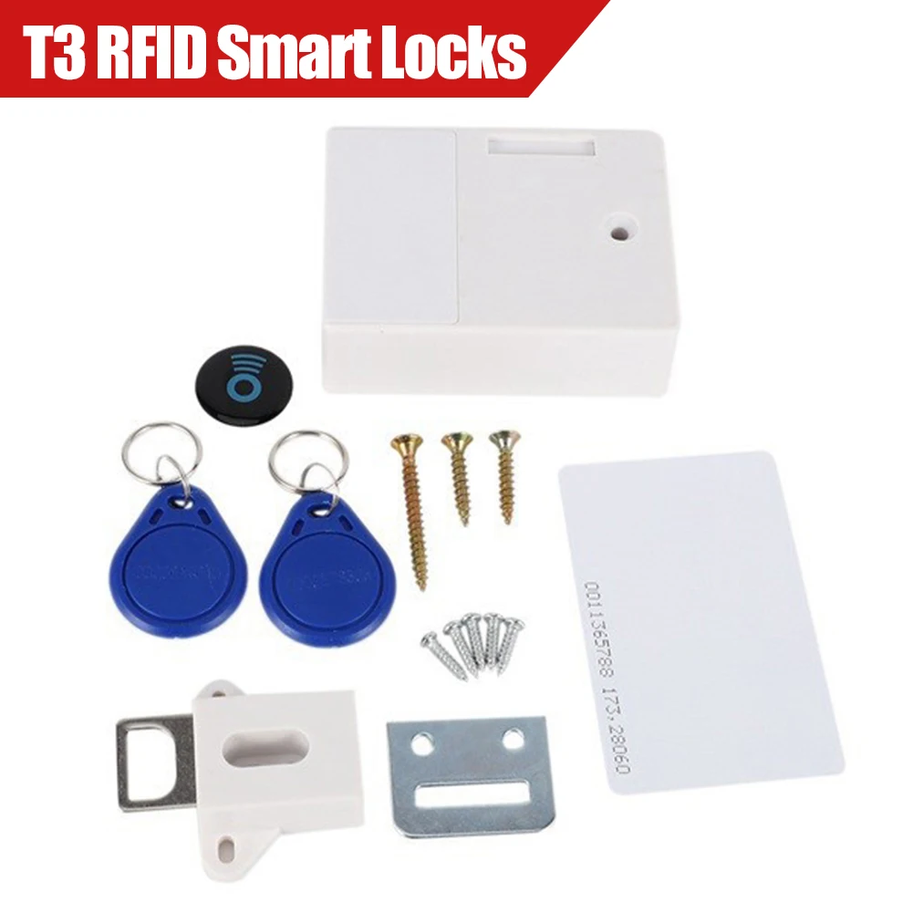 Невидимый дверной замок T3 с RFID-датчиком - купить по выгодной цене |