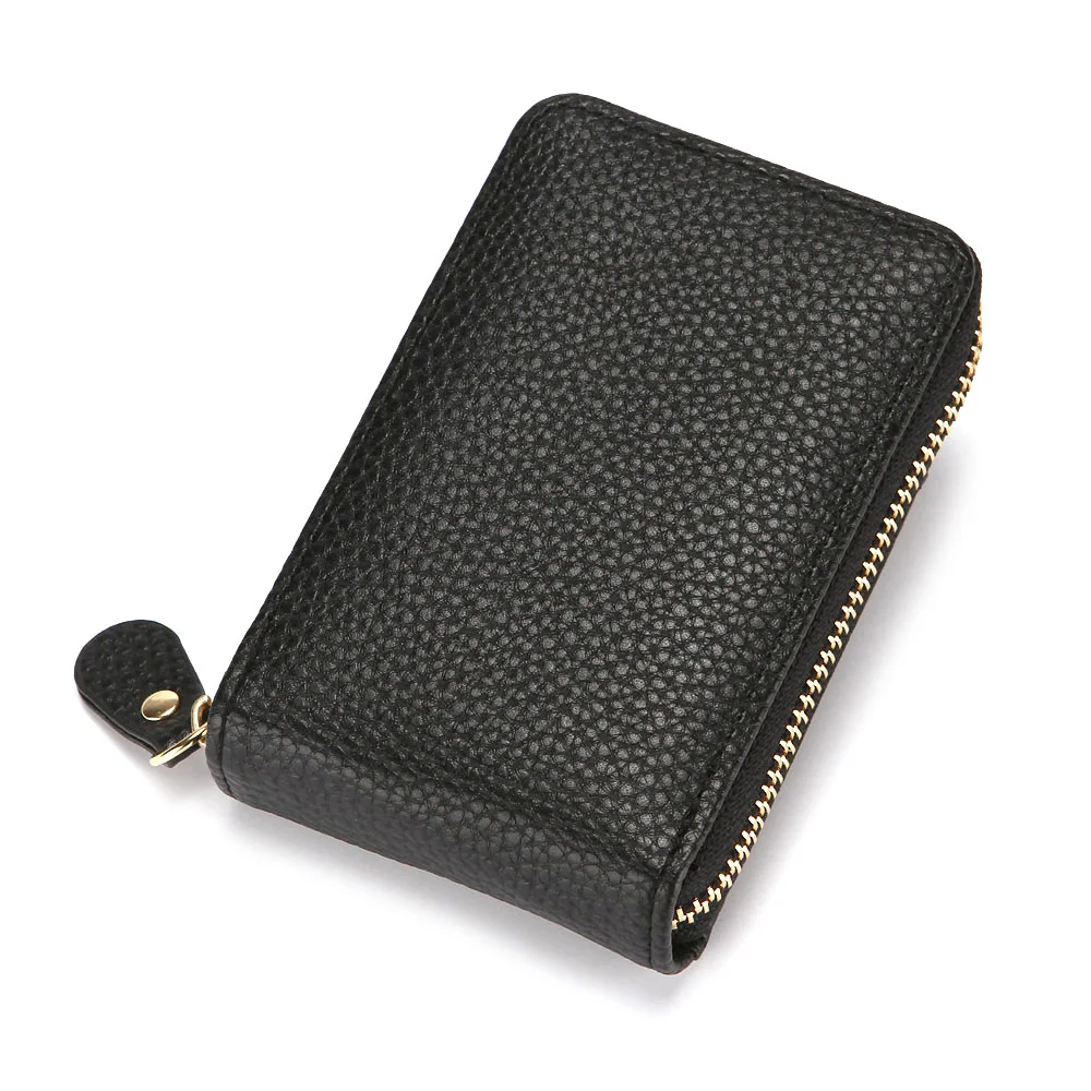 Men's Wallet Lichi Pattern PU Leather Credit Card Holder RFID Blocking Zipper Pocket Men Bag
Men's Wallet Lichi Pattern PU Leather Credit Card Holder RFID Blocking Zipper Pocket Men Bag