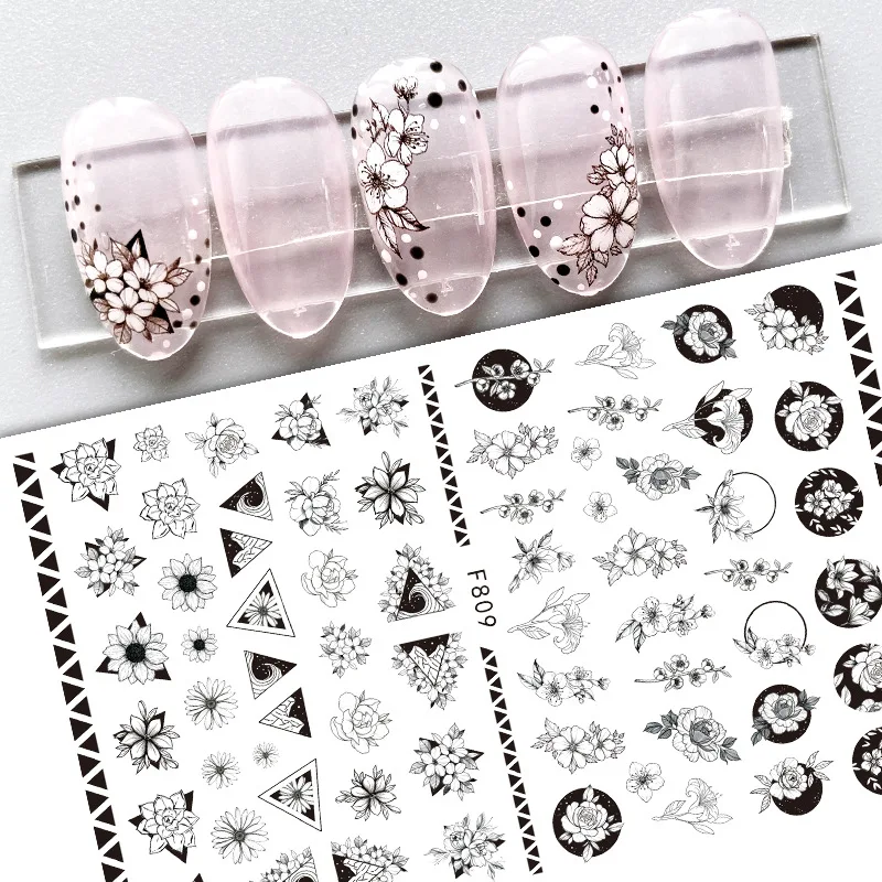 Summer Nail Stickers Limited Sketch Flowers Colorful Flower Series Nail Decoration Nail Stickers Press Nail Nail Decals Sticker
Summer Nail Stickers Limited Sketch Flowers Colorful Flower Series Nail Decoration Nail Stickers Press Nail Nail Decals Sticker