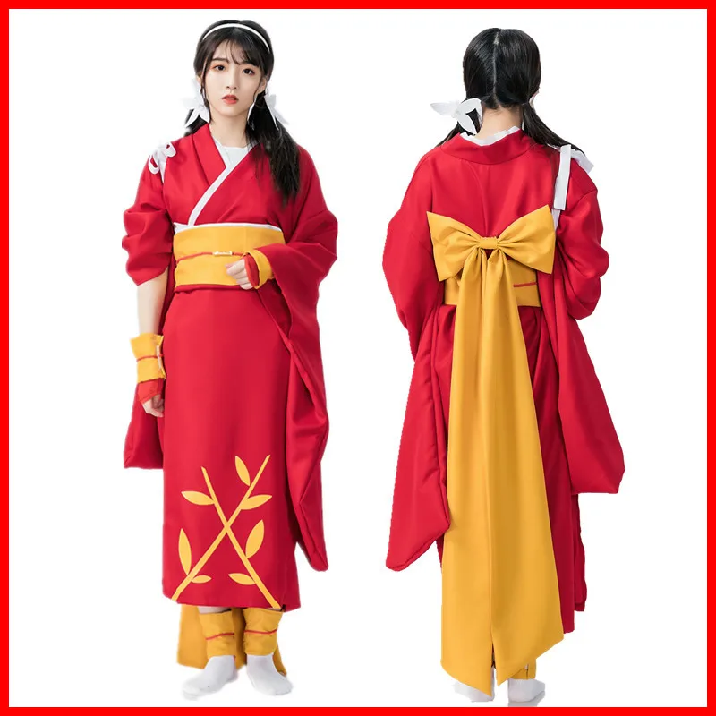 

Anime Bungou Stray Dogs Cosplay Costumes Kyoka Izumi Cos Halloween Party Cos Women's Japanese Bathing Suits Dress Free Shipping