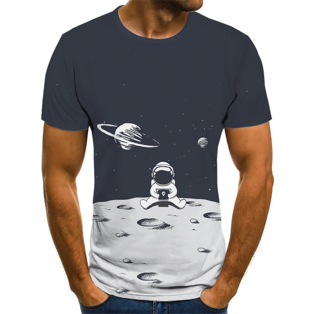 Outer Space Astronaut Graphic T-Shirt Streetwear For Men Clothing Camisetas Tops Tee Ropa Hombre Camisa Masculina Verano Roupas
Outer Space Astronaut Graphic T-Shirt Streetwear For Men Clothing Camisetas Tops Tee Ropa Hombre Camisa Masculina Verano Roupas