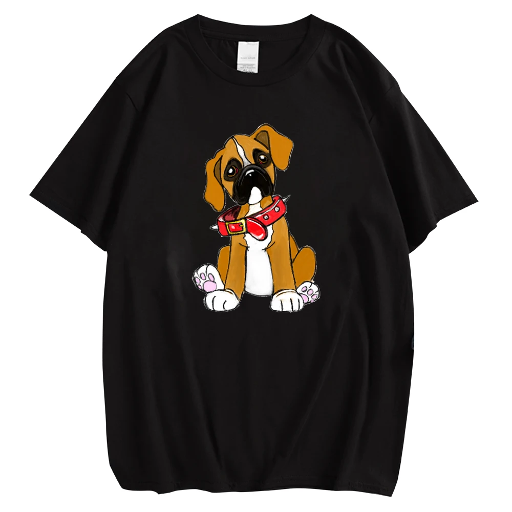 CLOOCL Black Cotton T-shirts Fashion Brand Cute Boxer Puppy Chest Print Tees O-neck Short Sleeve Hip Hop Tops Dropshipping
CLOOCL Black Cotton T-shirts Fashion Brand Cute Boxer Puppy Chest Print Tees O-neck Short Sleeve Hip Hop Tops Dropshipping