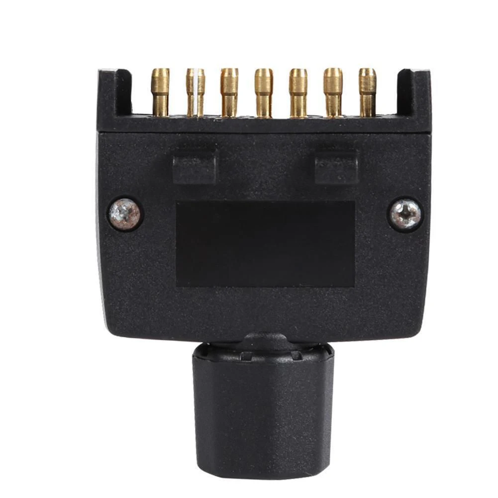 Australian Standard Connector Flat Plug Male 2.95*2.44*0.75\" 7 Pin 75*62*19mm Adapter Black Boat Quick Fit Plastic
Australian Standard Connector Flat Plug Male 2.95*2.44*0.75\" 7 Pin 75*62*19mm Adapter Black Boat Quick Fit Plastic