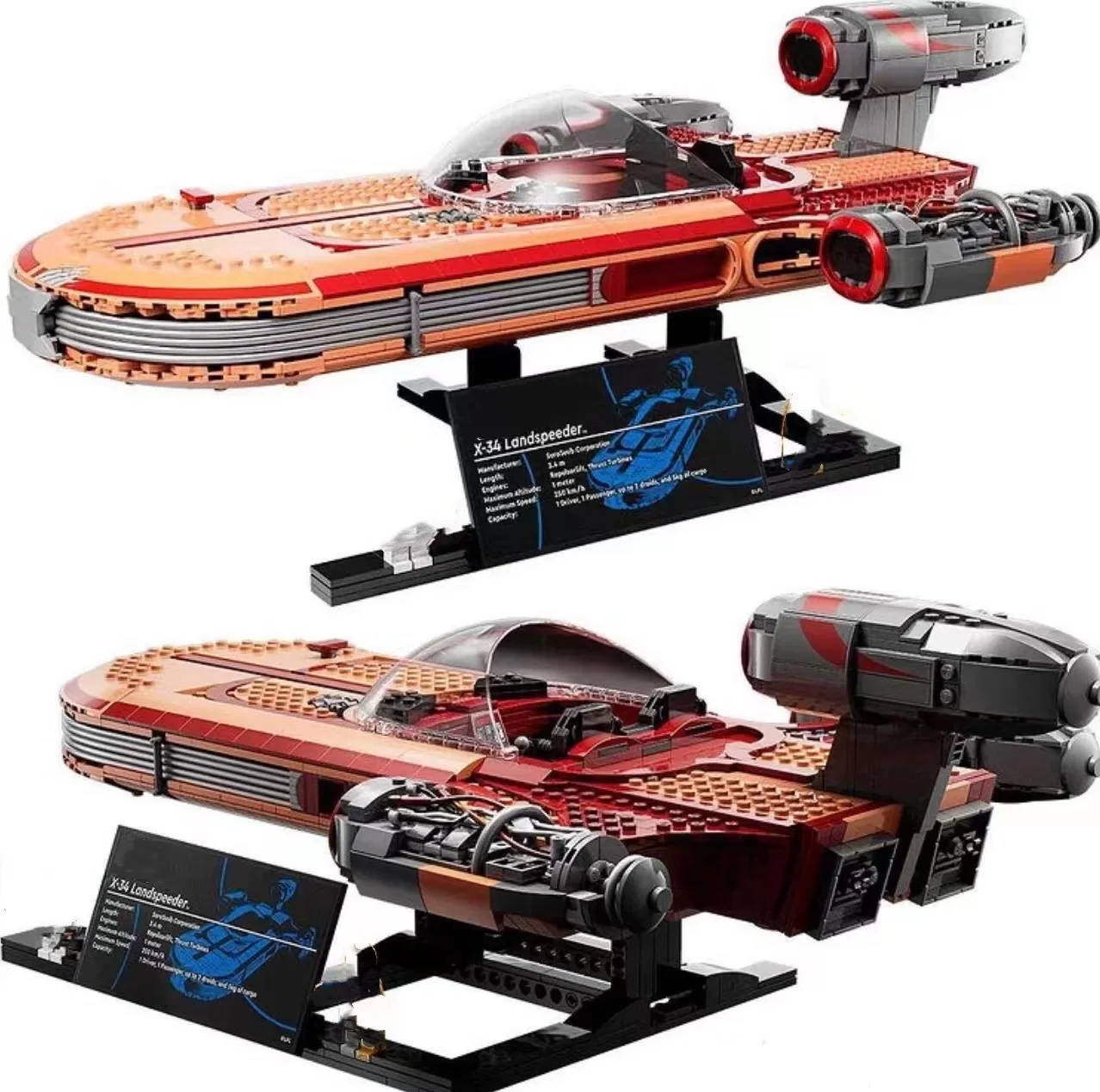 Spaceship Starfighter Skywalker Land Speed Car 75341 Blocks Landspeeder Model Building Blocks Children Toys Gift Presell New
Spaceship Starfighter Skywalker Land Speed Car 75341 Blocks Landspeeder Model Building Blocks Children Toys Gift Presell New