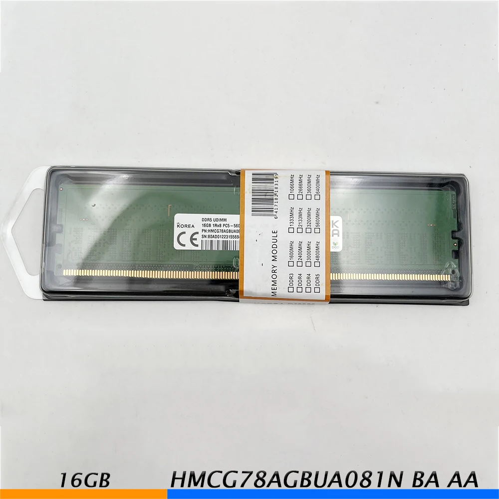 Brand New For SK Hynix 16GB HMCG78AGBUA081N BA 16G DDR5 UDIMM 5600 235A High-Quality Desktop Memory
Brand New For SK Hynix 16GB HMCG78AGBUA081N BA 16G DDR5 UDIMM 5600 235A High-Quality Desktop Memory