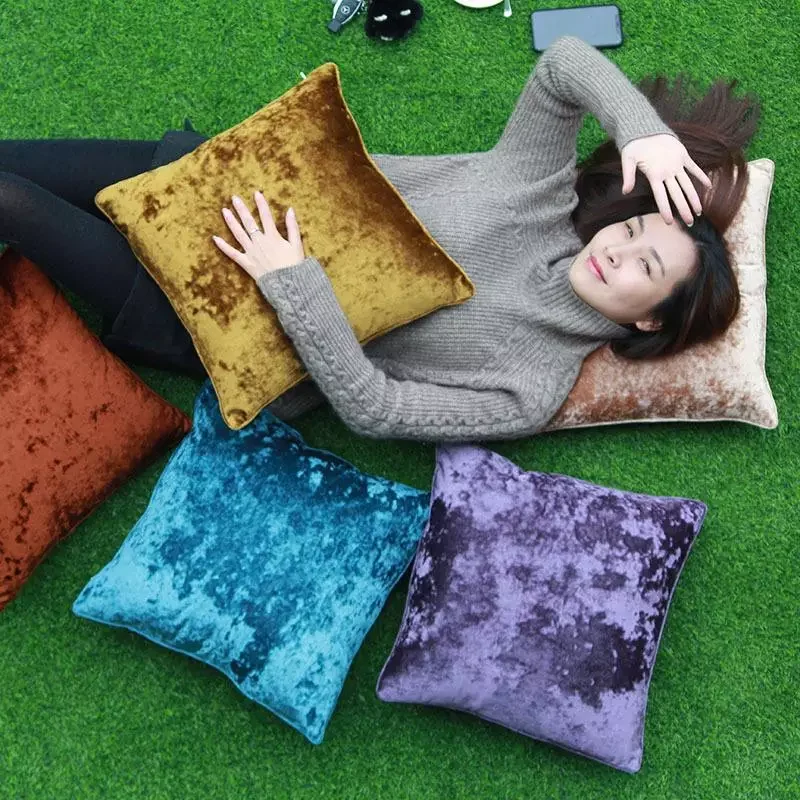 Velvet Cushion Cover for Sofa Decorative Pillows for Living Room 45x45 Decorative Kussenhoes Nordic Home Decor
Velvet Cushion Cover for Sofa Decorative Pillows for Living Room 45x45 Decorative Kussenhoes Nordic Home Decor