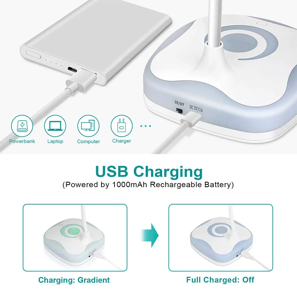Eye Protection Table Learning Reading Light Bedroom Portable Desk Lamp Folding LED Bulb Study Energy Saving USB Rechargeable
Eye Protection Table Learning Reading Light Bedroom Portable Desk Lamp Folding LED Bulb Study Energy Saving USB Rechargeable