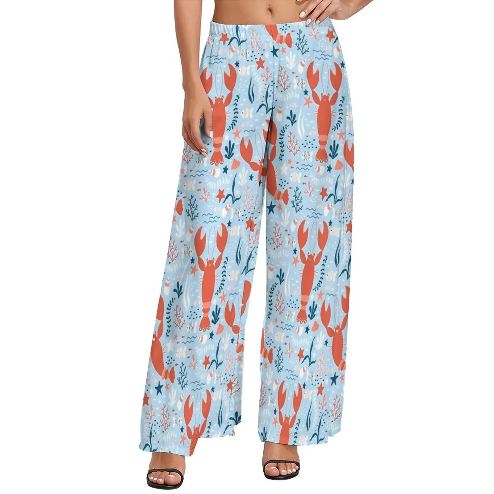 Cheerful Lobsters Straight Pants Animal Print Workout Wide Pants Ladies Oversized Harajuku Custom Trousers
Cheerful Lobsters Straight Pants Animal Print Workout Wide Pants Ladies Oversized Harajuku Custom Trousers