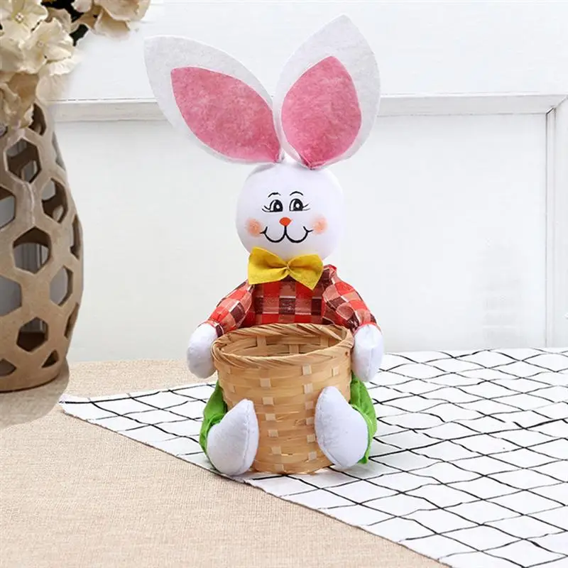 Easter children DIY rabbit bamboo animal basket Bunny Lovely Portable Candy Storage Basket for Party Decor
Easter children DIY rabbit bamboo animal basket Bunny Lovely Portable Candy Storage Basket for Party Decor