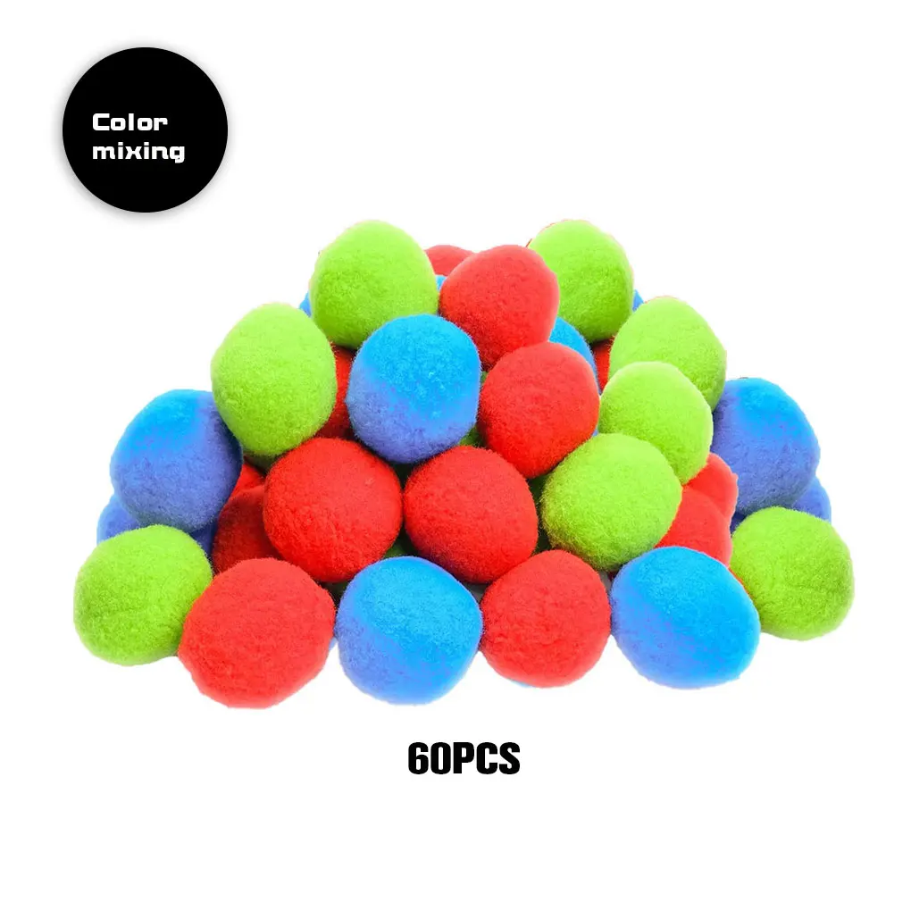 60 Pieces Bag Polypropylene Fiber Kids Water Ball Portable Reusable Outdoor Swimming Pool Balloon Toy Plaything
60 Pieces Bag Polypropylene Fiber Kids Water Ball Portable Reusable Outdoor Swimming Pool Balloon Toy Plaything