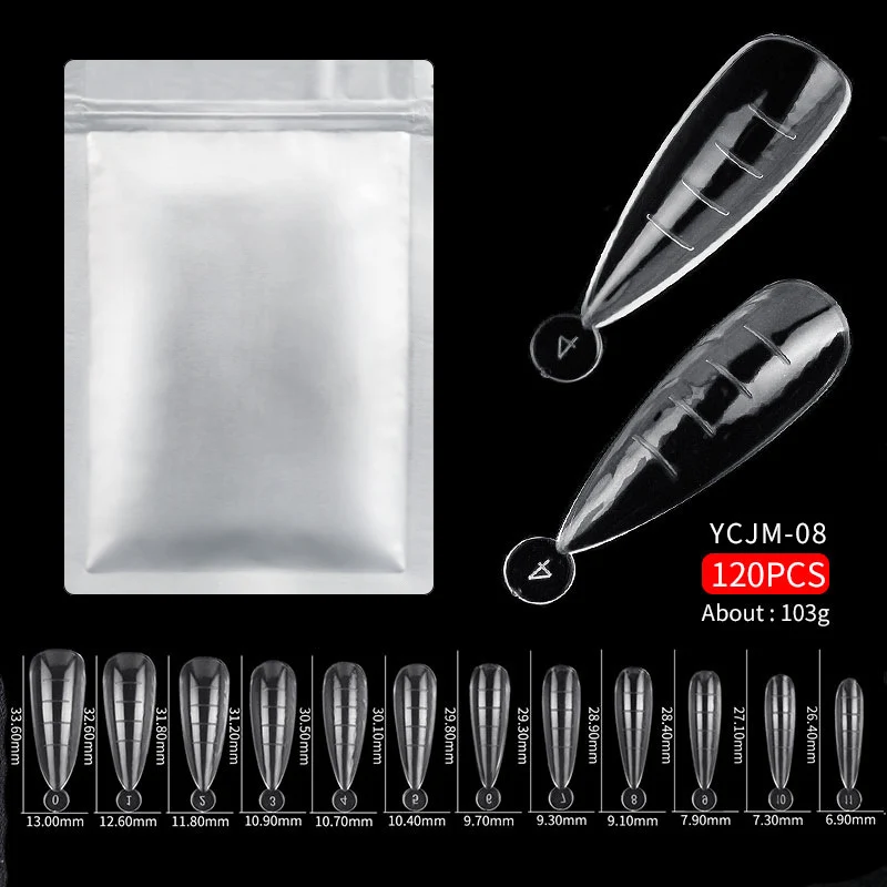 120pcs Dual Forms Tips Quick Poly UV Extendsion Gel Mold Nail System Half Full Cover Tips Nail Extension Forms Top Build Molds
120pcs Dual Forms Tips Quick Poly UV Extendsion Gel Mold Nail System Half Full Cover Tips Nail Extension Forms Top Build Molds