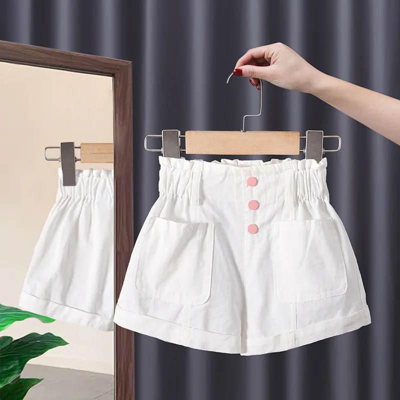 cotton shorts Children's Clothes Girls' Summer Clothes Girls' Baby Korean Version Versatile Shorts Children's Fashion White Pant
cotton shorts Children's Clothes Girls' Summer Clothes Girls' Baby Korean Version Versatile Shorts Children's Fashion White Pant