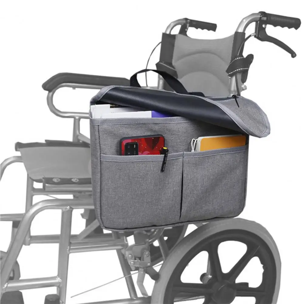 Practical Wheelchair Pouch 2 Colors Storage Bag Large Capacity Sturdy Handle Side Wheelchair Bag Organizing
Practical Wheelchair Pouch 2 Colors Storage Bag Large Capacity Sturdy Handle Side Wheelchair Bag Organizing