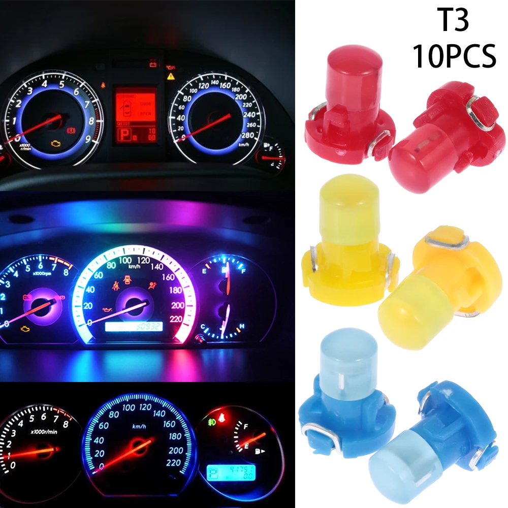 10Pcs12V T3 Dashboard Lighting Indicator Car Interior Reading Lights Panel Bulb COB Wedge LED Dashboard Warming Instrument Lamp
10Pcs12V T3 Dashboard Lighting Indicator Car Interior Reading Lights Panel Bulb COB Wedge LED Dashboard Warming Instrument Lamp