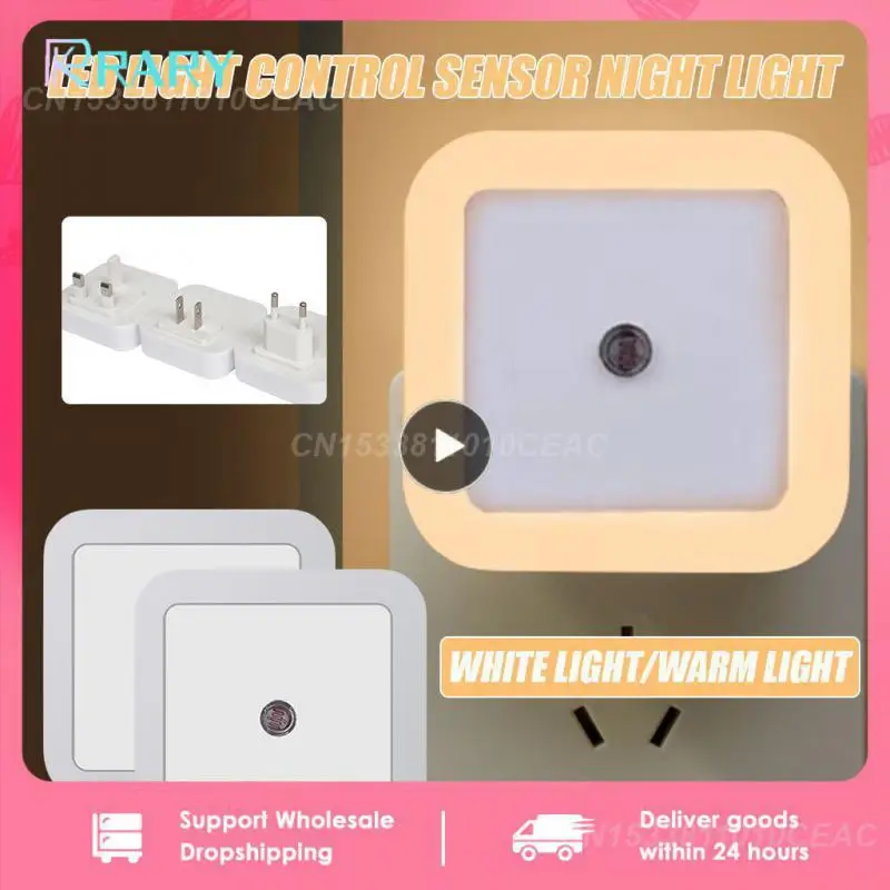 Square Night Light Eu Us Uk Plug Light Sensor Control Wall Lights Living Room Bedroom Lighting Nightlight Mini For Children Kids
Square Night Light Eu Us Uk Plug Light Sensor Control Wall Lights Living Room Bedroom Lighting Nightlight Mini For Children Kids