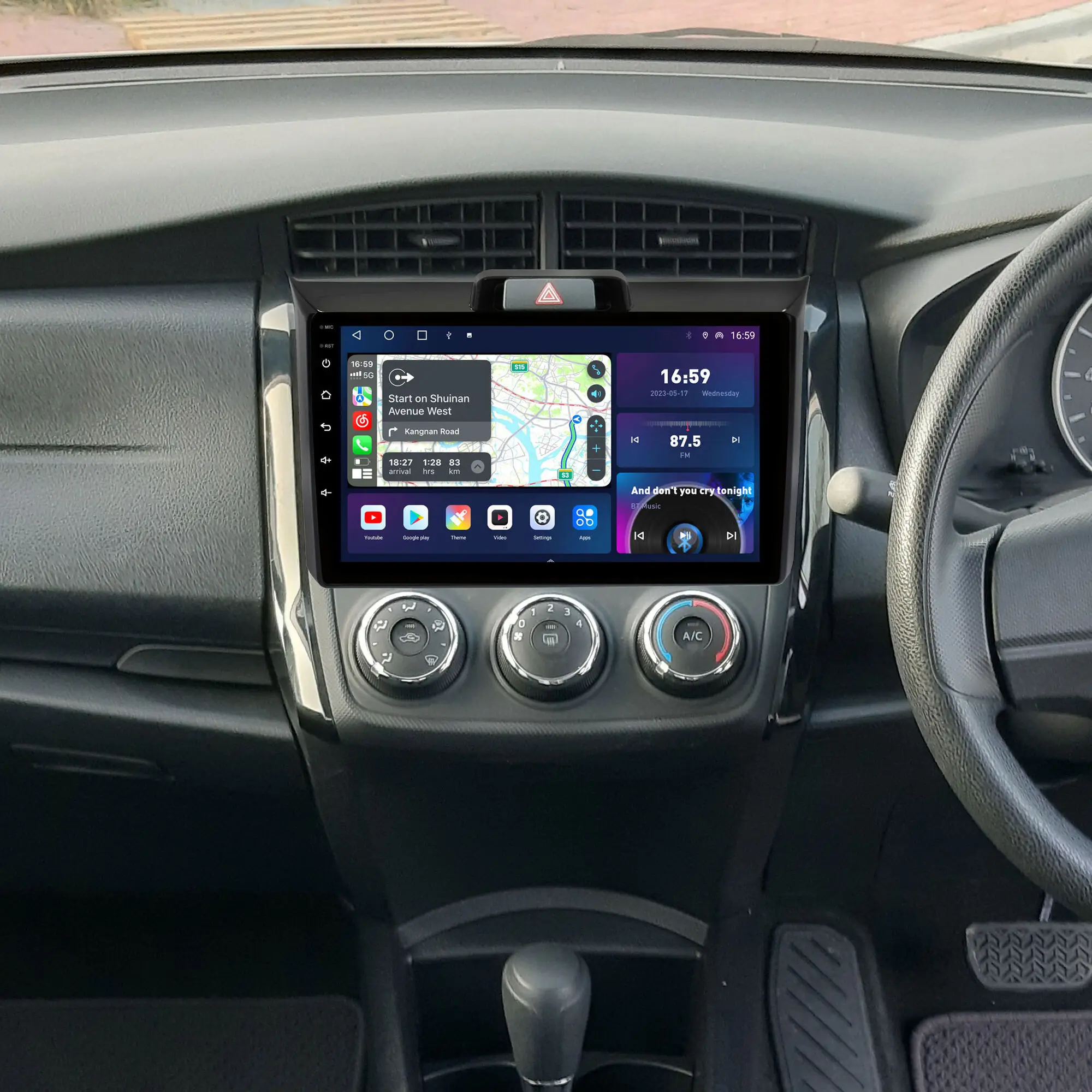 

QLED 2000*1200P 8Core 8+128G Android Car Radio For Toyota Corolla Axio 2 Fielder 3 E160 2012 2020 2021 GPS CarPlay 4G LTE DSP