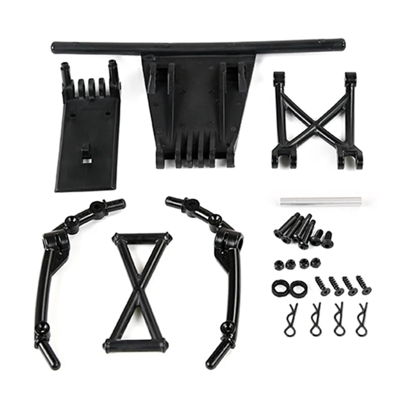 Front Anti-Collision Kit for 1/5 HPI ROFUN BAHA ROVAN KM BAJA 5B Upgrade 5SC Toys PARTS,Black 
Front Anti-Collision Kit for 1/5 HPI ROFUN BAHA ROVAN KM BAJA 5B Upgrade 5SC Toys PARTS,Black