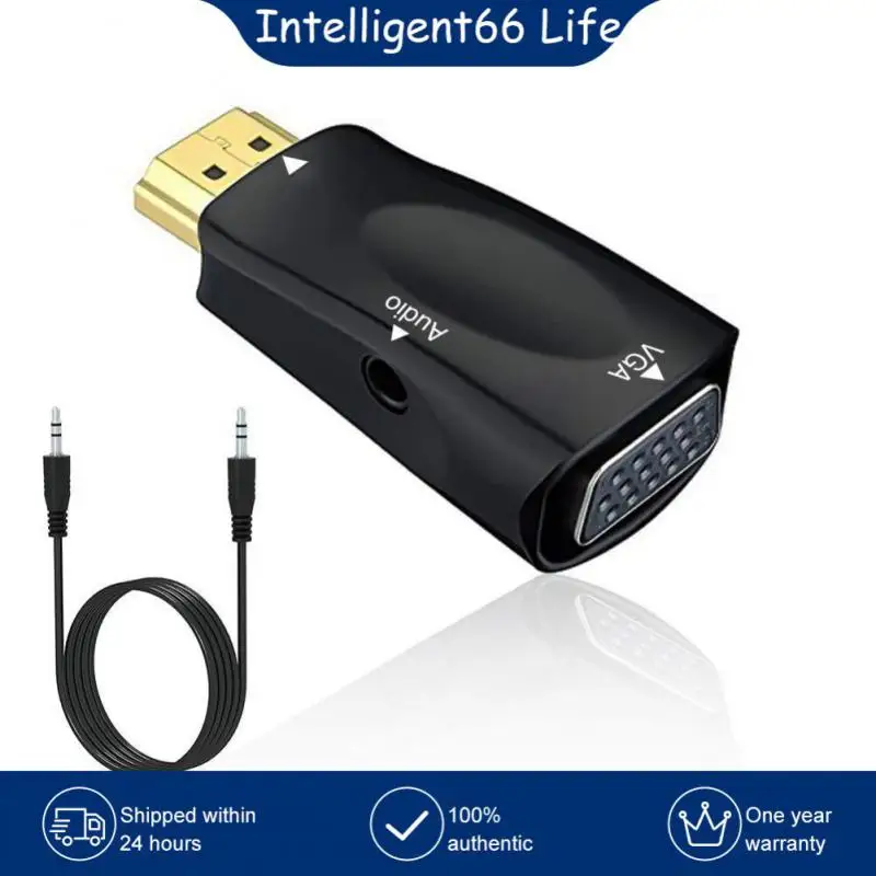 For Pc Laptop Tv Box Display Projector -compatible To Vga Cable Hd 1080p 3.5 Mm Jack Audio Aux Audio Cable Portable Small
For Pc Laptop Tv Box Display Projector -compatible To Vga Cable Hd 1080p 3.5 Mm Jack Audio Aux Audio Cable Portable Small