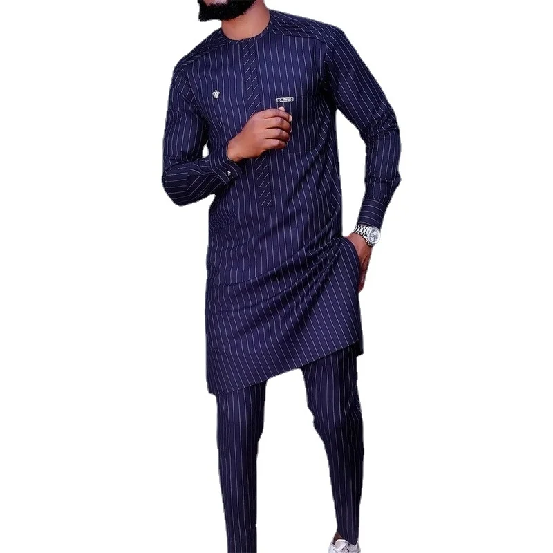 Mens Top Pant 2 Pieces Outfit Set African Men Clothes 2022 Riche African Clothing For Men Dashiki Shirt With Trouser
Mens Top Pant 2 Pieces Outfit Set African Men Clothes 2022 Riche African Clothing For Men Dashiki Shirt With Trouser