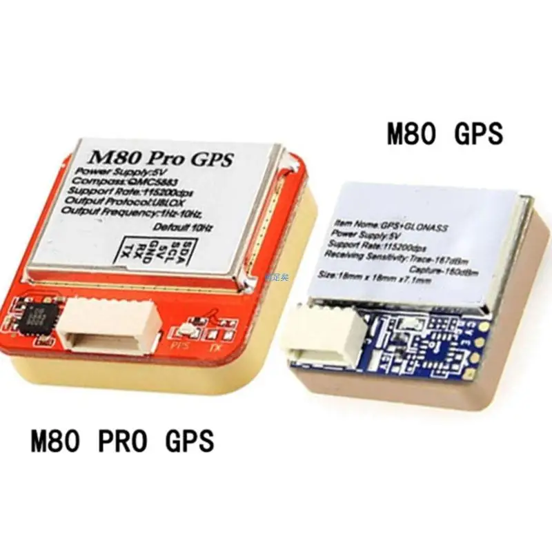 HGLRC M80PRO QMC5883 M8N GPS-QZSS SBAS Compass-5V Power For RC-Drones Quadcopter Good
HGLRC M80PRO QMC5883 M8N GPS-QZSS SBAS Compass-5V Power For RC-Drones Quadcopter Good