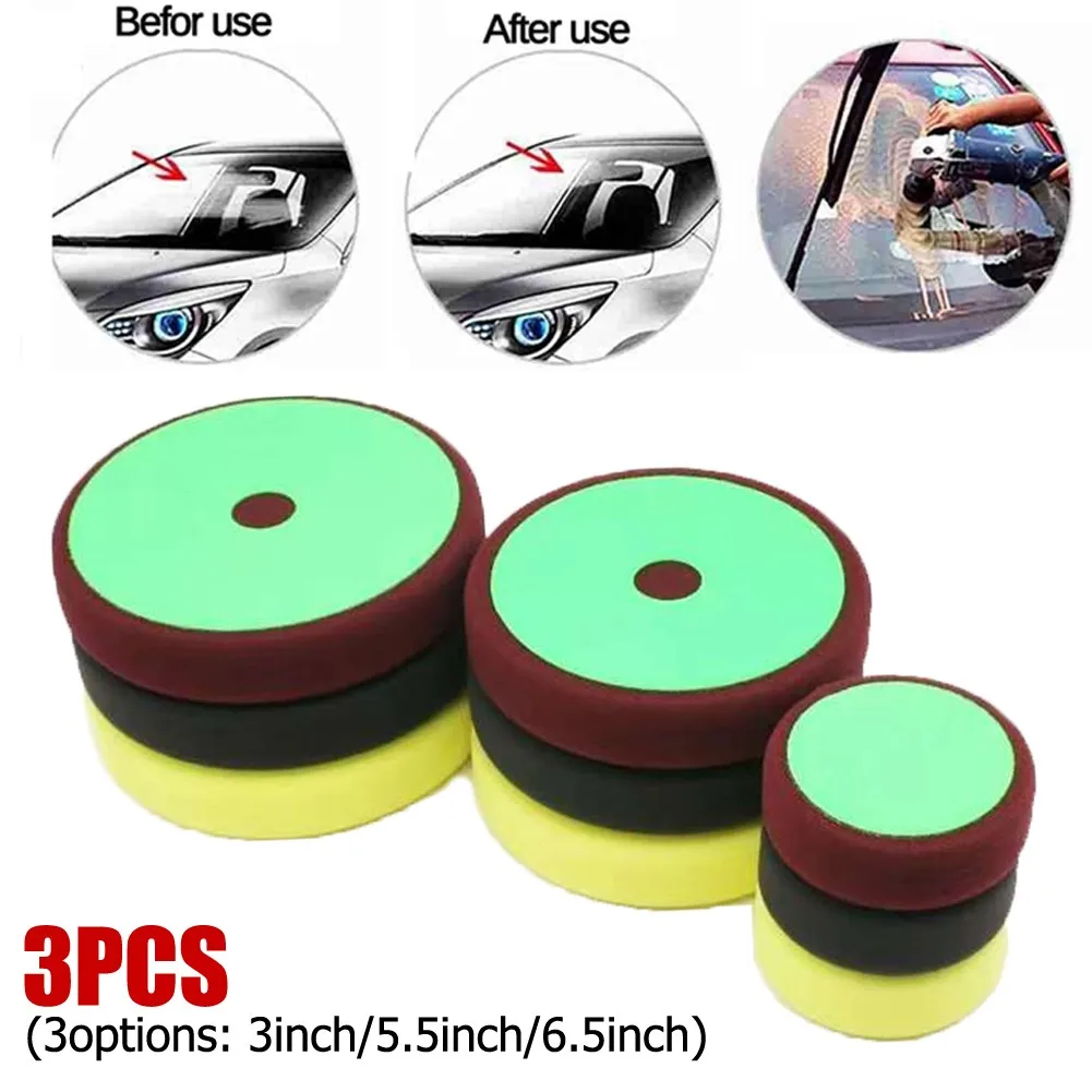 3PCS Sponge Buffing Pads Foam Polishing Pads Kit Sanding Disc For Car Sponge Auto Car Body Polish Drill Adapter Polish Tool
3PCS Sponge Buffing Pads Foam Polishing Pads Kit Sanding Disc For Car Sponge Auto Car Body Polish Drill Adapter Polish Tool