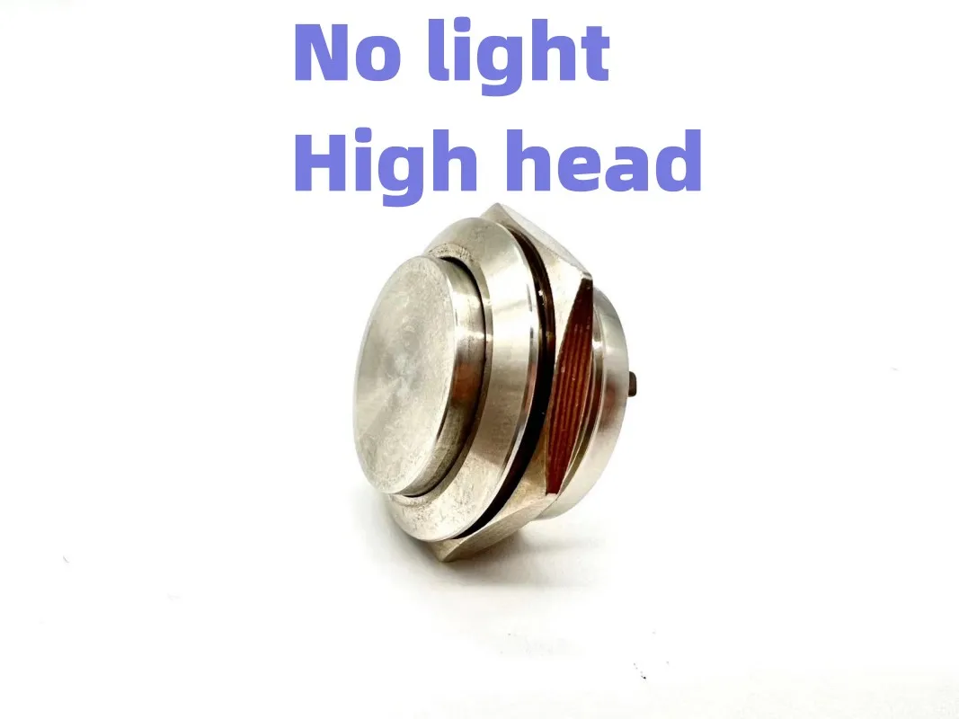 Ультракороткий металлический кнопочный переключатель 12/16/19/22/25/30 мм, мгновенный, водонепроницаемый, 1НО, 3В/5В/6В/12В/24В, без подсветки
Ультракороткий металлический кнопочный переключатель 12/16/19/22/25/30 мм, мгновенный, водонепроницаемый, 1НО, 3В/5В/6В/12В/24В, без подсветки