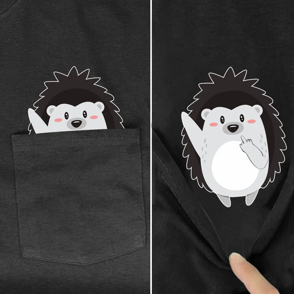 XS-7XL T-Shirt Fashion Summer Middle Hand Pocket Hedgehog T-shirt Men's for Women Shirts Hip Hop Tops Funny Cotton Tees Style-12
XS-7XL T-Shirt Fashion Summer Middle Hand Pocket Hedgehog T-shirt Men's for Women Shirts Hip Hop Tops Funny Cotton Tees Style-12